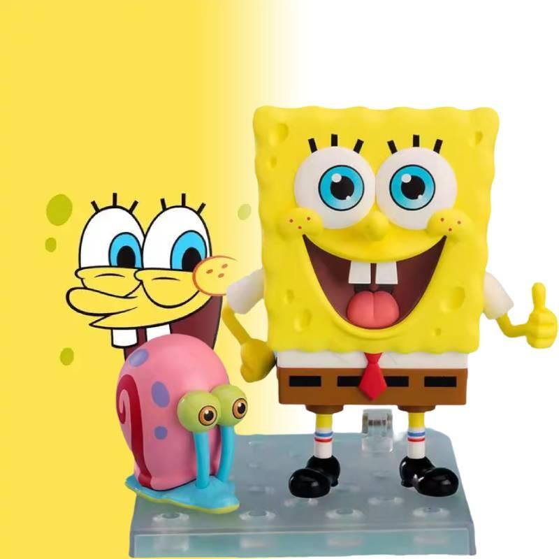Figurine Spongebob Squarepants Gary The Snail Cartoon Animals Model Toy Gifts