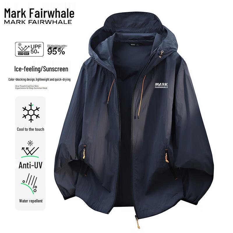 Mark Fairwhale Men s Hooded Sun Protection Jacket L