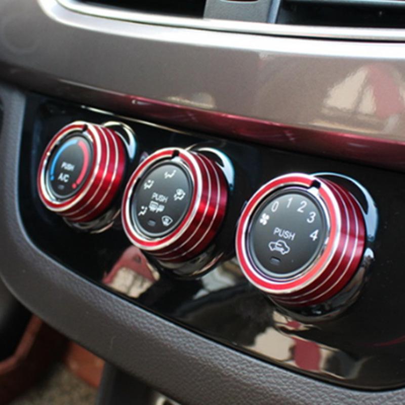 

Air Conditioning Knob & Switch Cover Ring for Baojun 560/310W/310 Red [Single Price]