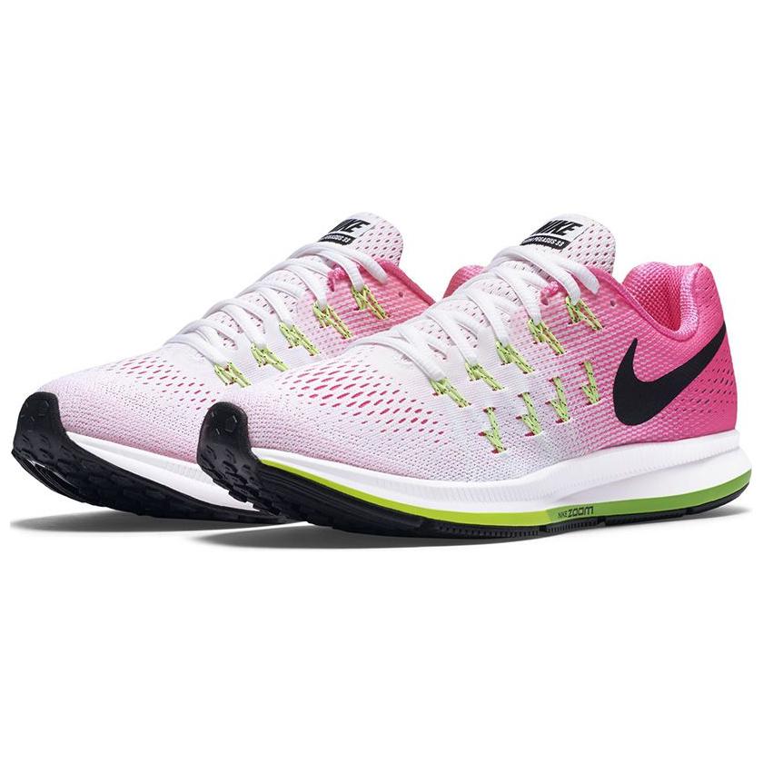 Nike Pegasus 33 Zoom Pegasus Comfortable Lightweight Y2K Retro Running Shoes Non-Slip Wear-Resistant Low-Top Casual Running Shoes 831356-106