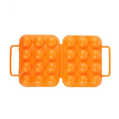 2 PCS Bac à Œufs avec Poignée Contenant 12 Œufs Rangement Ménager Porte-Œufs Usage Cuisine