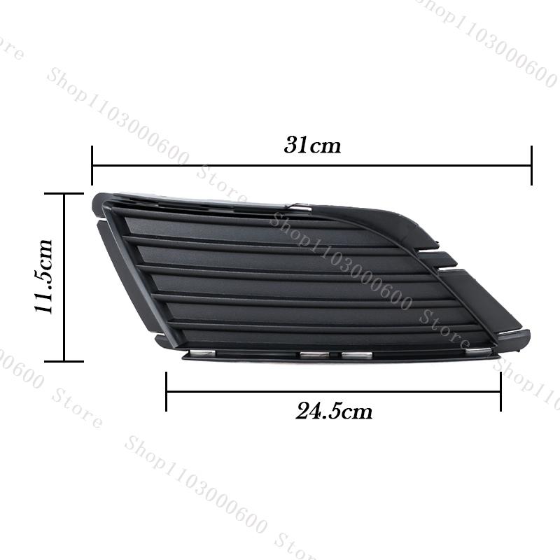 Fog Light Cover For Vauxhall Corsa C 2003 2004-2006 Car Front Bumper Fog Lamp Grille Frame Auto Parts 1400726 1400727