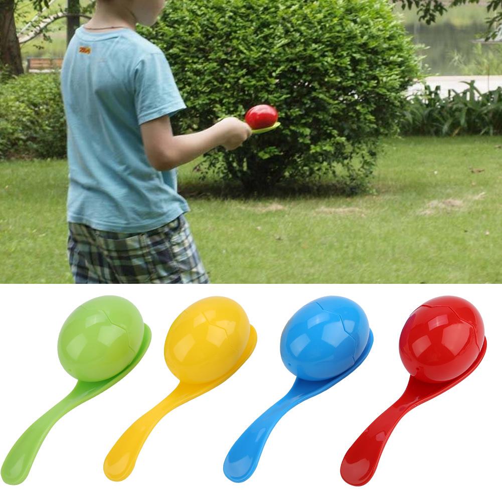 Spoons Game,  Spoons Game Balance Spoon Egg Running Children Sports Educational Game Egg Spoon Outdoor Toy