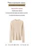 Women's Cross-border Striped Cashmere Knit Slim-fit Sweater, Half-high Neck