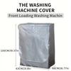 Universal Drum Washing Machine Cover Waterproof Elastic UV Resistant Cover Dustproof Appliance Protector Fits Multiple Brands