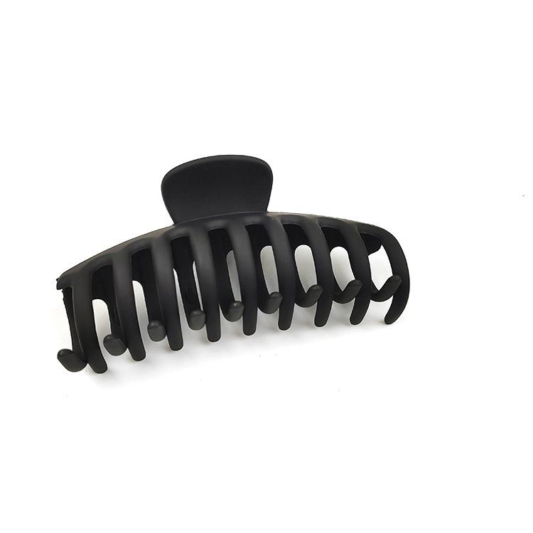 New Solid Color Claw Clip Large Barrette Crab Hair Claws Bath Clip Ponytail Clip for Women Girls Fahsion Hair Accessories Gift