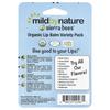 Mild By Nature Sierra Bees™, Organic Lip Balm, Variety Pack, 4 Pack, 4.25 G (0.15 Oz) Each