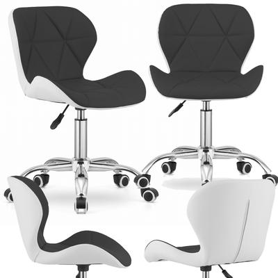 RIVELLO Swivel Chair WHITE AND BLACK