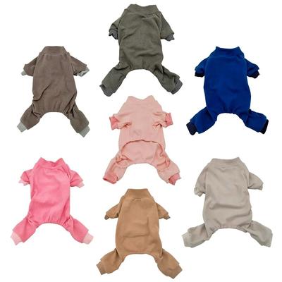 Pijamas de inverno para cães, roupas para animais de estimação para cães pequenos, pijamas para gatos, macacão para cachorros de médio porte, roupas de dormir, casacos quentes