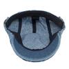Rhomboid Denim Basker Damer Tvättad Tjock Framåt Cap Cap Paintwork Cap Newsboy Caps för män