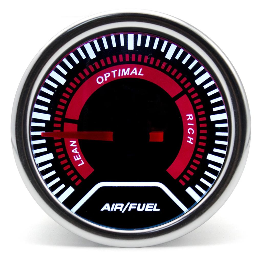 52mm Digital Car Turbo Boost Oil Temp Water Temp Oil Press Gauge Voltage RPM Meter Air Fuel Ratio EGT Meter For 12V Car