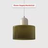 Colorful Design Glass Pendant Light Artistic Nordic Chandelier Creative Design Vintage Style Ceiling Lamp Dinner Table