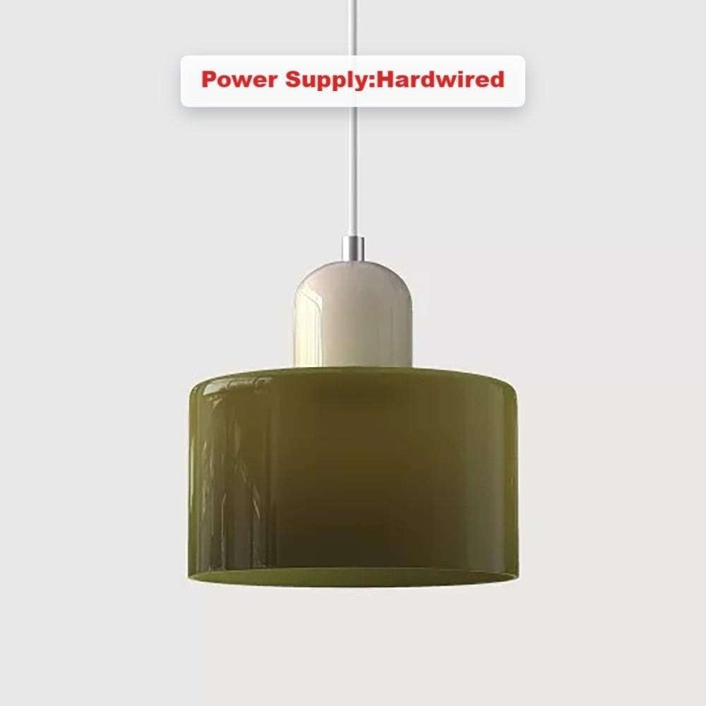 Colorful Design Glass Pendant Light Artistic Nordic Chandelier Creative Design Vintage Style Ceiling Lamp Dinner Table