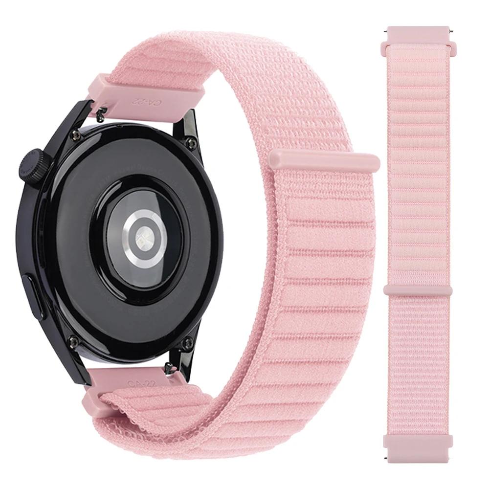Nylon Loop Watchband For HUAWEI WATCH GT 6/5 Pro GT5 4 3pro 20mm 22mm Strap For HUAWEI WATCH 5 46mm 4pro Ultimate Sport Bracelet