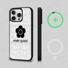 Fashion M-Mary-Q-Quants Phone Case For iPhone 17 Air 16 15 14 13 12 11 Pro Max Plus For Magsafe Wireless Charge Cover