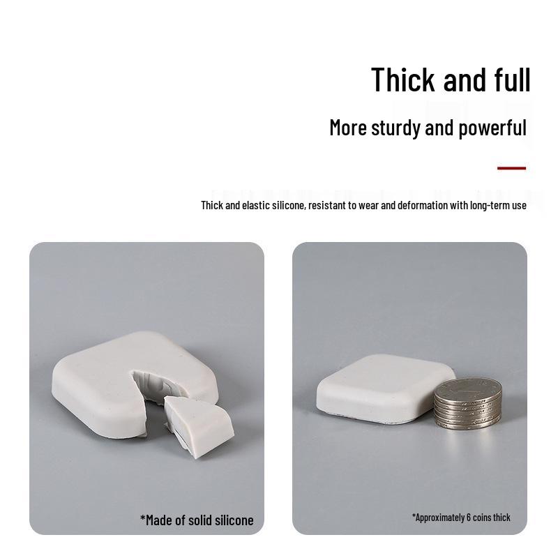 Silicone Door Handle Bumper Pad - Mute Impact Buffer