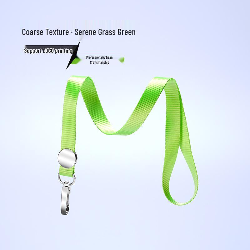 Nylon Logo Print ID Card Lanyard with Badge Holder