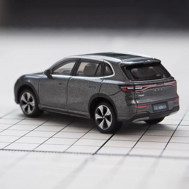 Bburago 1:64 Geely E5 Ex5 Alloy Suv Car Model Diecasts Metal New Energy Vehicles Car Model Simulation Miniature Scale Kids Gifts