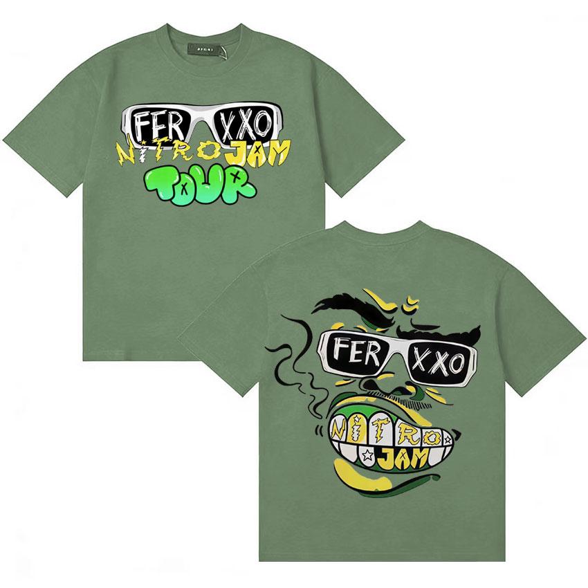 Feid Ferxxocalipsis Album Graphic Tshirt Streetwear Fashion Print Tees Summer Casual Oversized Gothic Clothes Hot Sale Teenagers
