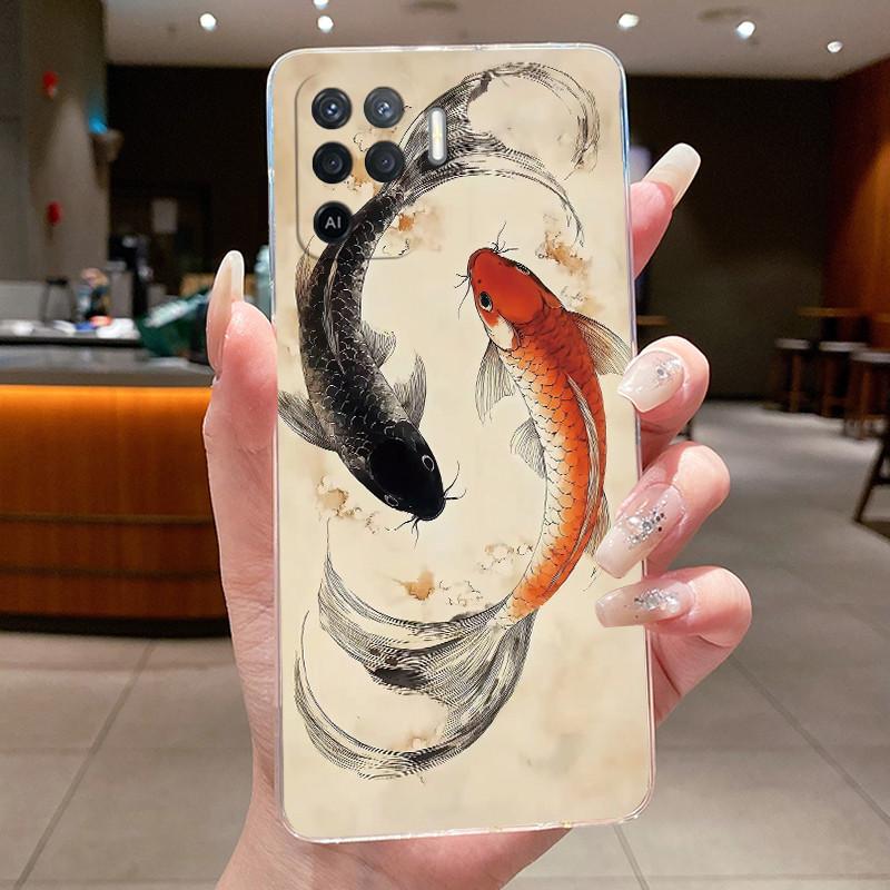 Case For Oppo Reno 5 Lite 5F A94 4G Phone Case Cute Luxury Cool Boys Girls Transparent Soft TPU Cover For Reno5 Lite 5 F Funda