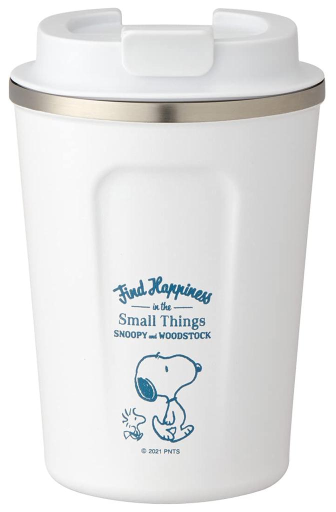 Skater Vacuum Stainless Steel Insulated Coffee Tumbler, Small, 350ml, Snoopy 21, Peanuts STBC3F-A