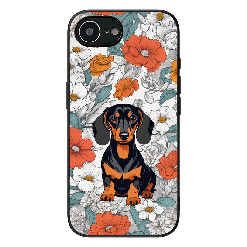Dachshund Pet Animal Dog Cover for Apple iPhone 16 17 Air 14 15 Pro Max Plus 16+ 16E 14+ ProMax Casing Coque Case