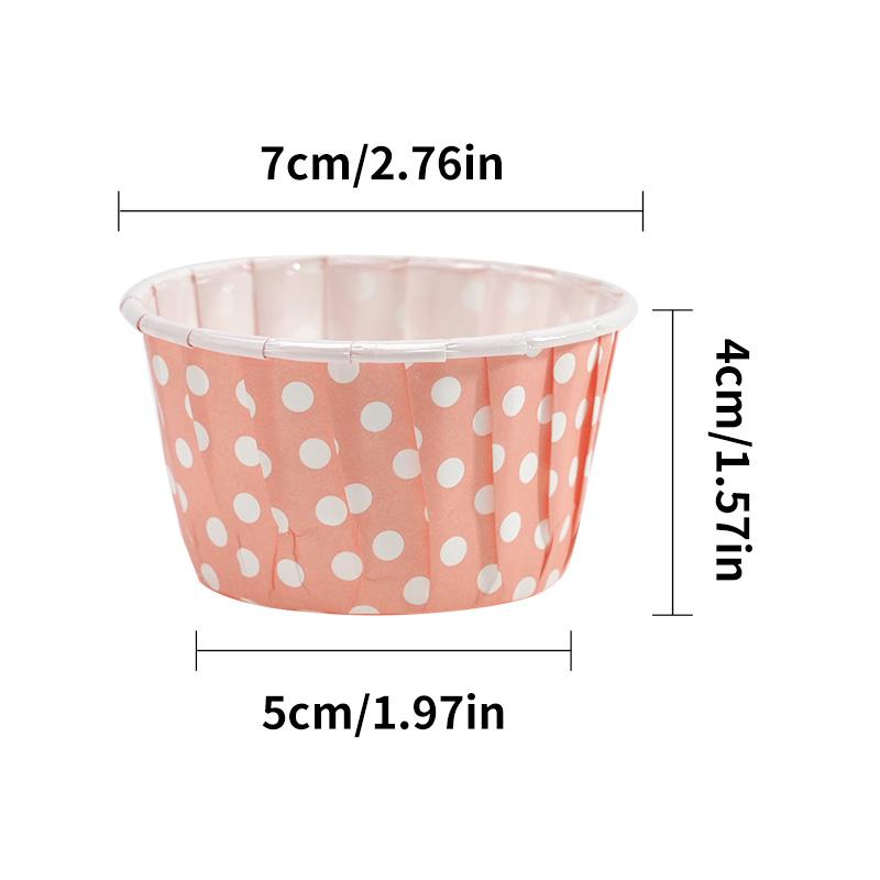 Molde circular de silicona resistente a altas temperaturas para tartas, pudines, gelatina, repostería y cocina, 50 unidades