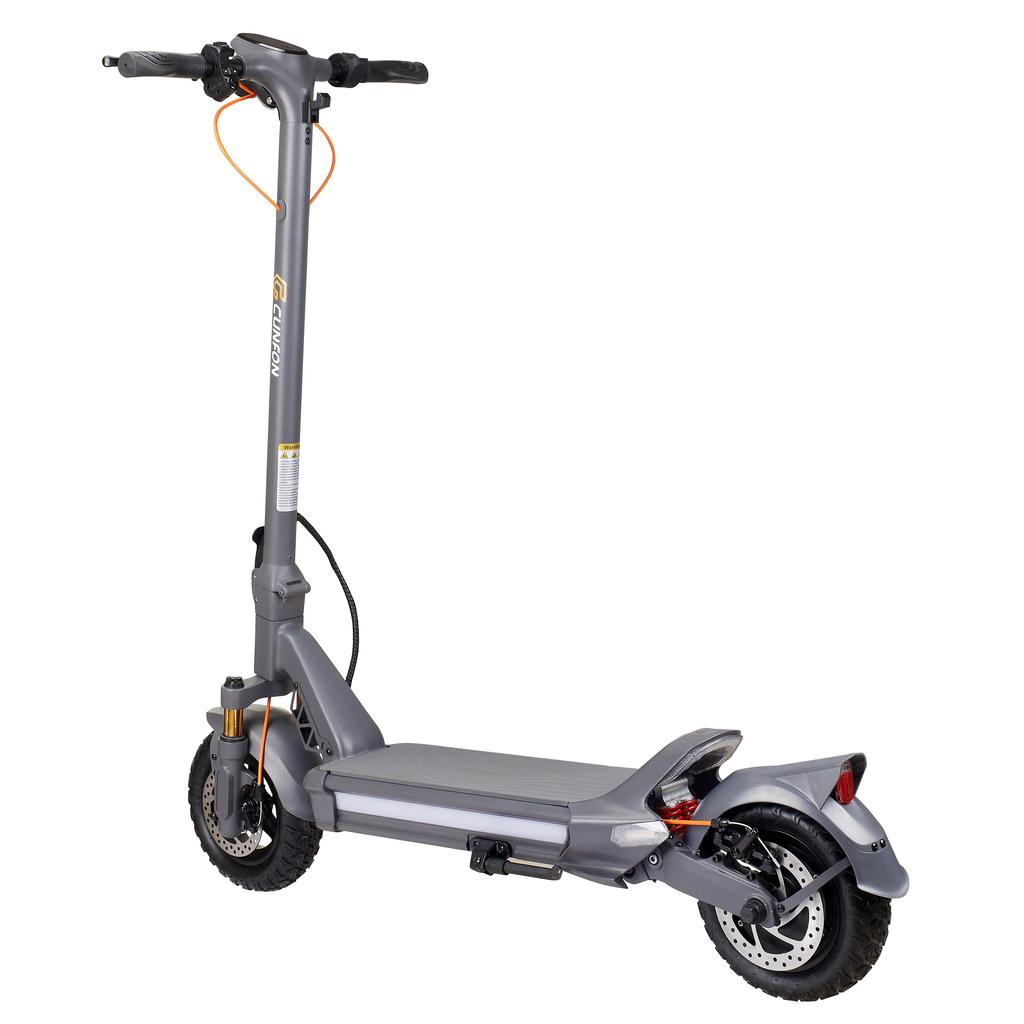 CUNFON RZ800 Adult City Folding Electric Scooter 1000W Motor 48V18A Battery 10.5 Inch Off-Road Tires Mountain EScooter