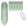 Dog Finger Brush 6Pcs Soft Silicone Bristle Dog Toothbrush For Cleaning For Dogs Teeth