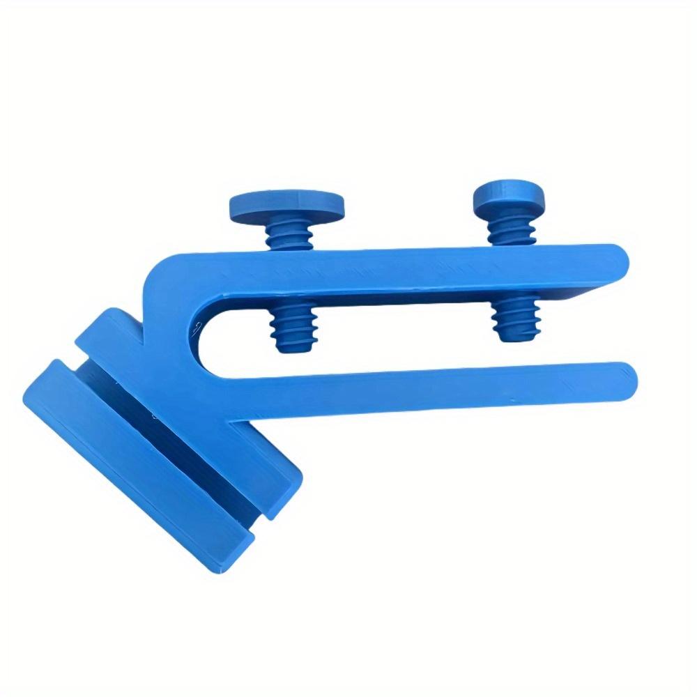 1pc Adjustable Water Pipe Clamp Durable Plastic Hose Holder Multifunctional Mounting Clip Curved Design for Easy Installation
