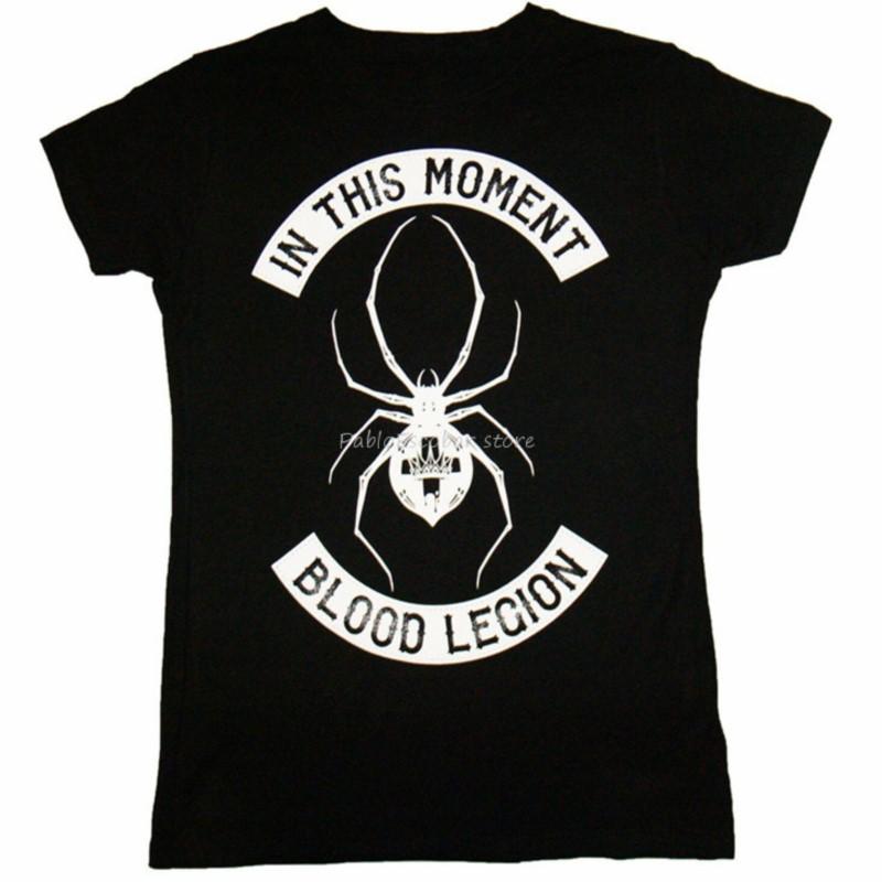 

In This Moment Blood Legion Juniors T Shirt Top SMLXl2Xl New Summer Style Tee Shirt men summer tshirt brand tops S