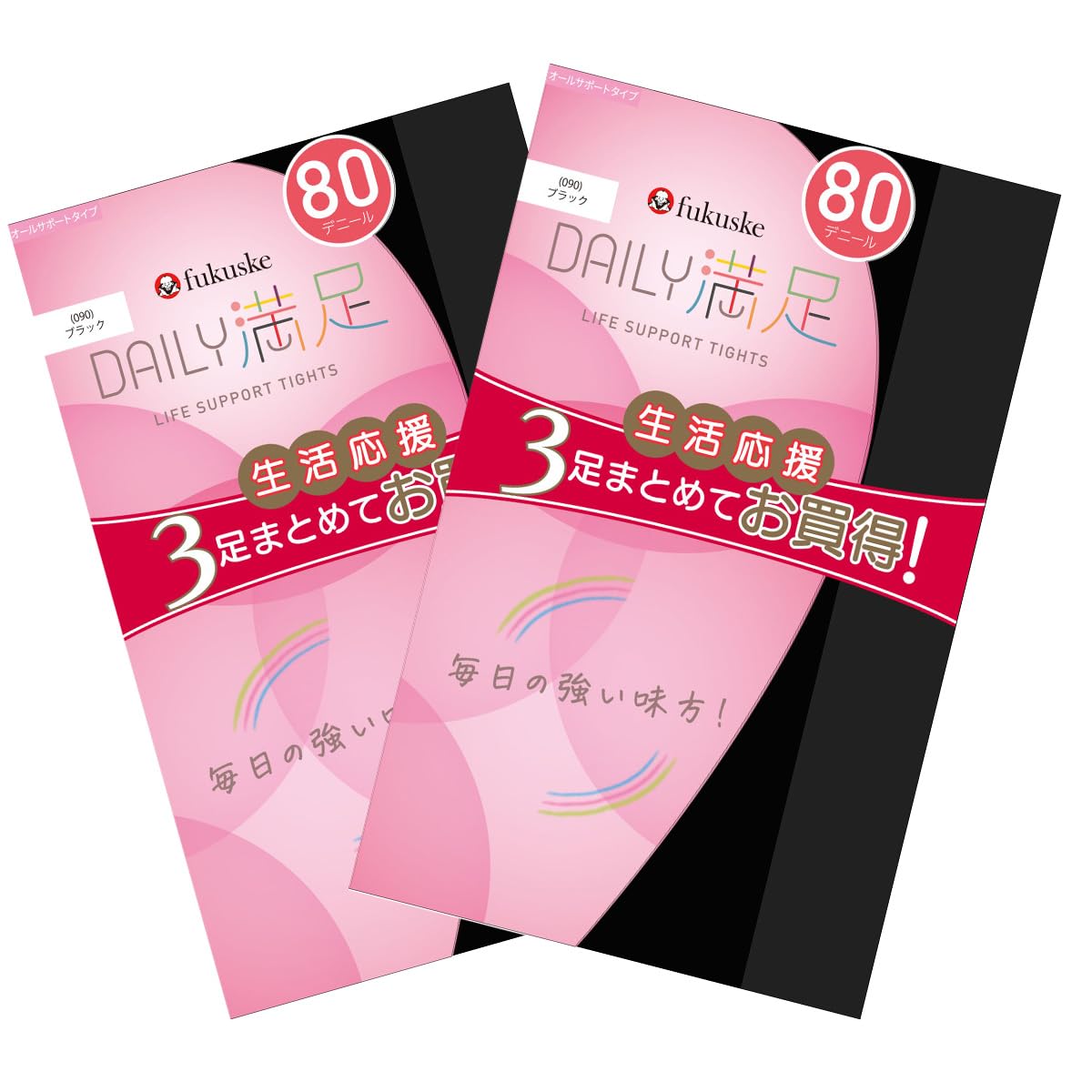 

Ежедневное Удовлетворение Эксклюзив Amazon 6 Пар Пар x 80 Ден Лайфстайл Большой Палец Антибактериальный и Fukusuke Старая Упаковка [Fukusuke] Набор, (3 2), Простой,