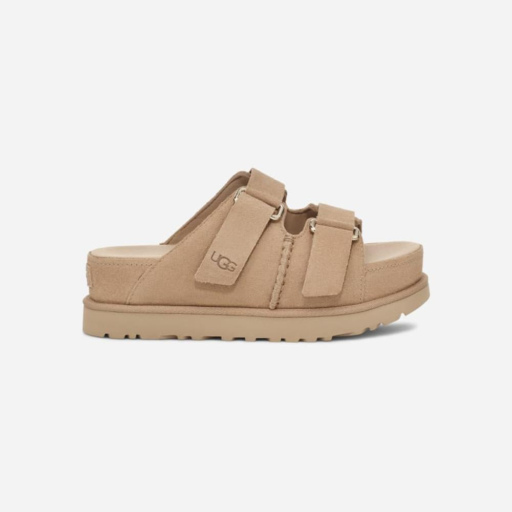 Sandals UGG Beige Goldenstar Hi