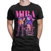Mira Showcase Retro Neon HUNTRX HUNTRIX Kpop Demon Hunters T-Shirt for Men Pure Cotton Tees Short Sleeve T Shirts Summer Tops