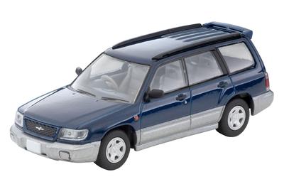 TOMYTEC Tomica Limited Vintage Neo Subaru Forester 97 Ano Produto Acabado LV-N328a C/20 Azul Marinho/Cinza