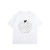 New Unisexs And Unisexs Versatile Tshirt Pattern Printed Summer Short Sleeve Street Style Casual Pure Cotton Clothing Tshirt
