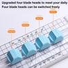 Multi-Function Paper Cutter 4-in-1 Photo Cutter Scrapbooking Cutter Creasing Machine Hand-Cutting Card Label Cardboard Art Tools