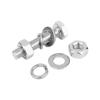 Flat Washer 304 Stainless Steel Screw Round Head Hexagon Head Screw Hex Bolt  Metal Working