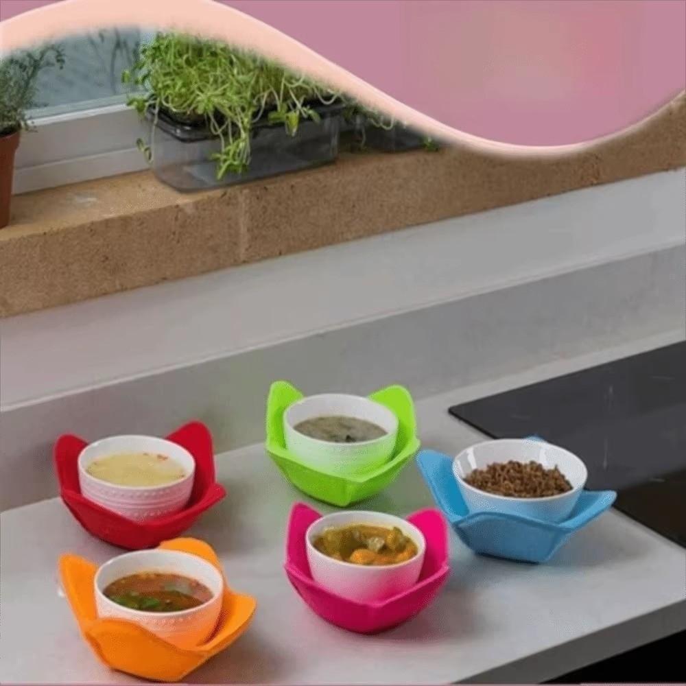 Reusable Microwave Bowl Holder Heat Resistant Insulated Protector  Microwave Use