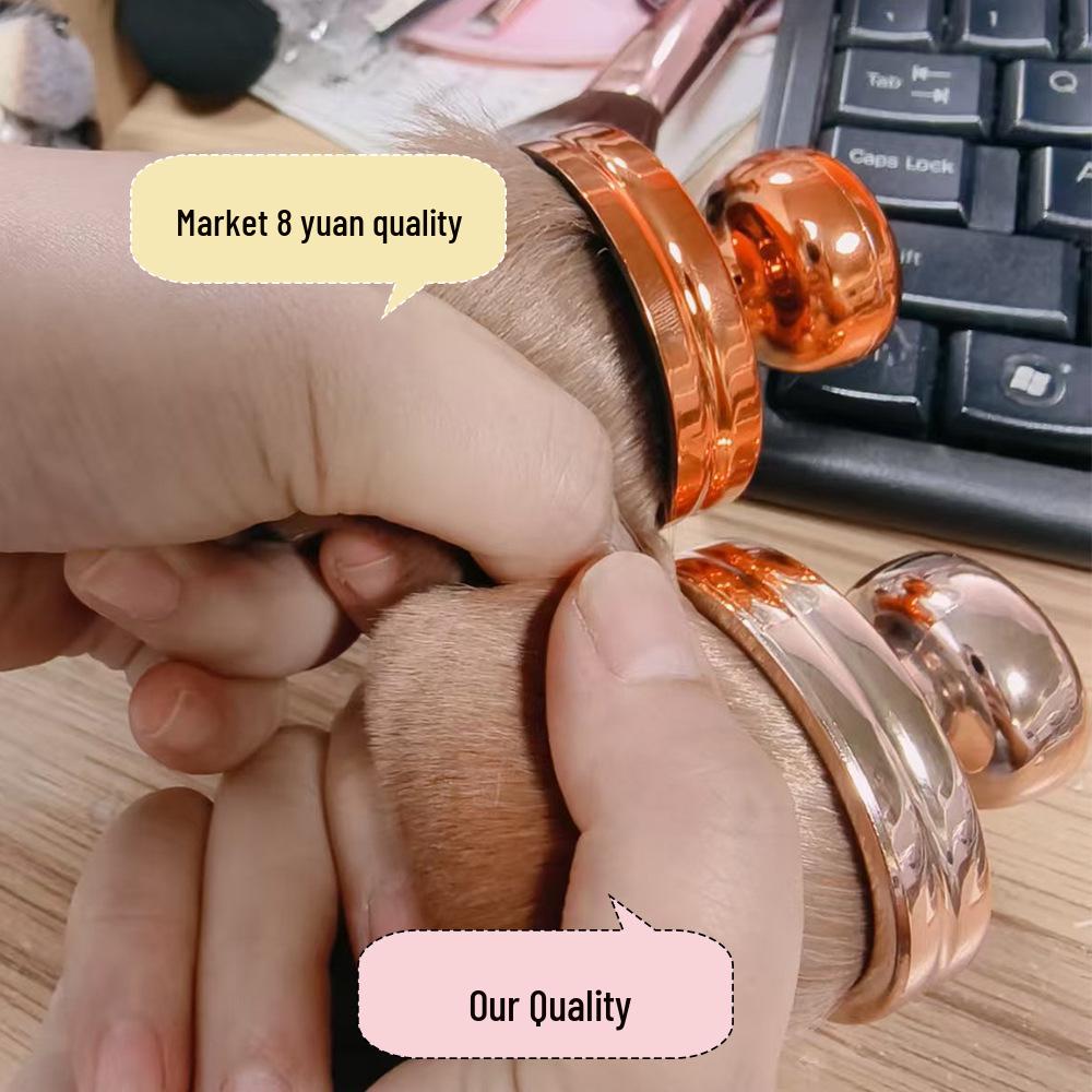 New Large Mushroom Head Powder & Blush Brush - Multifunctional, Fluffy, Soft Makeup Brush