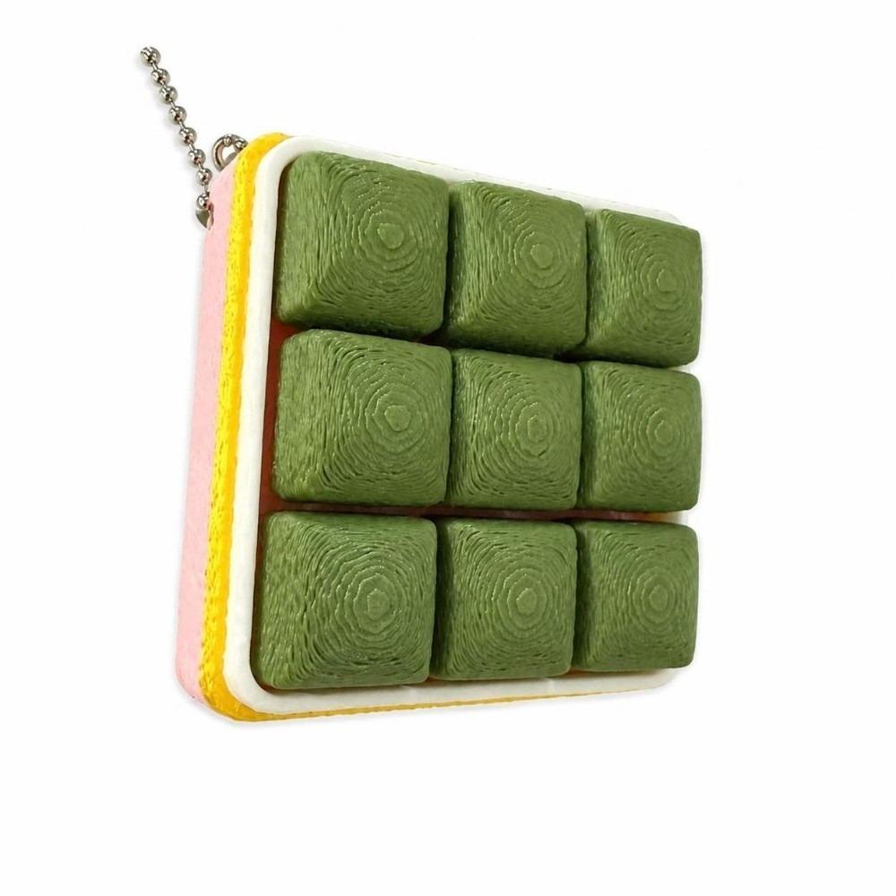 Simulation Fidget Keyboard Keychain 3D Printed Stress Relief Toy Creative Pinch Toy  Stress Relief