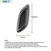 Carbon Fiber Car Air Flow Fender Side Vent Trim ABS Hood Decor Sticker Universal