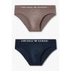 Men S TOne On TOne Jacquard Logo Brief 2 Set 0816111010 081611101