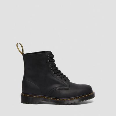 Boots Black Waxed Full Grain Leather 1460 Pasca