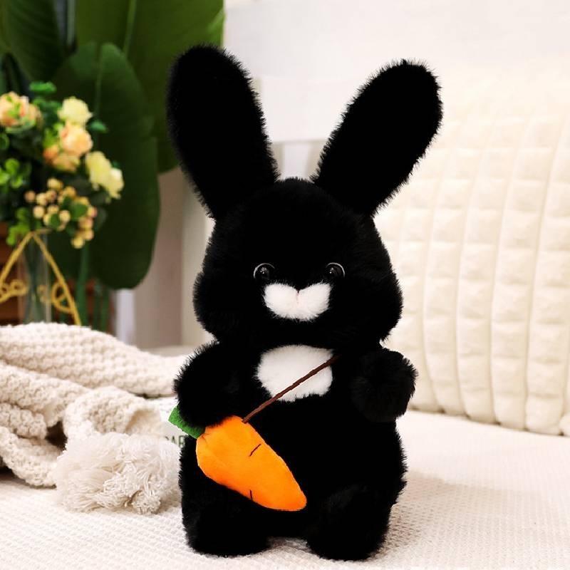 Adorable Plush Bunny Stuffed Animal Toy Ultra Soft Cuddly Rabbit Pillow Gift