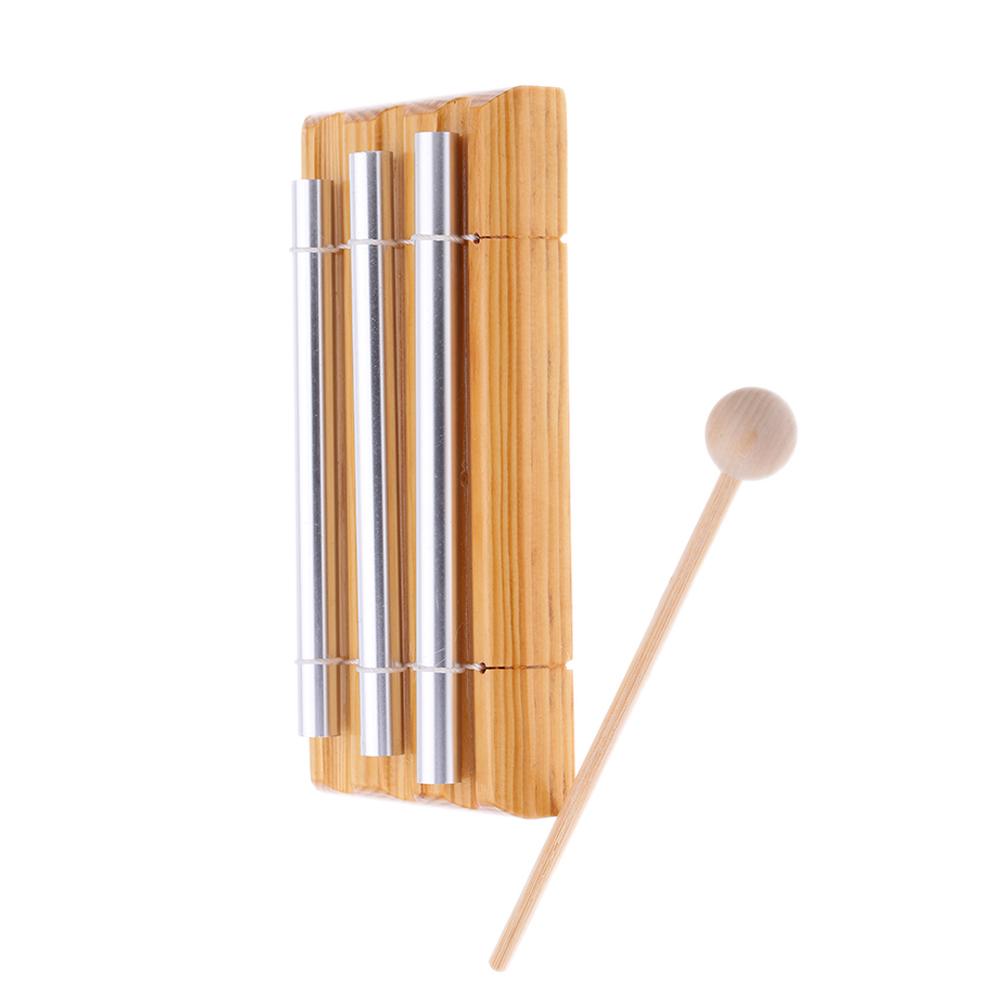 Energy Chime Three Tone with Mallet Exquisite Kid Children Musical Toy Percussion Instrument