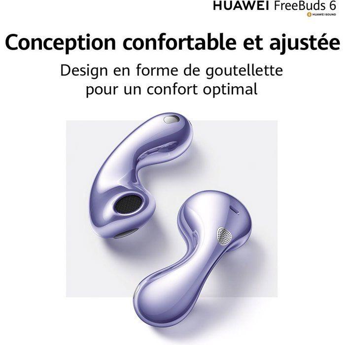Ecouteurs sans fil - Huawei - Freebuds 6 - Blanc