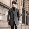 Firstview Men's Double-Sided Wool Blend Overcoat