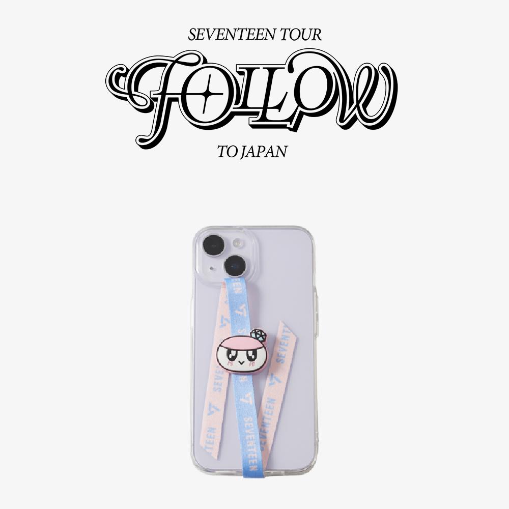 

Предзаказ SEVENTEEN TOUR FOLLOW TO JAPAN Ремешок для смартфона Bongbongee