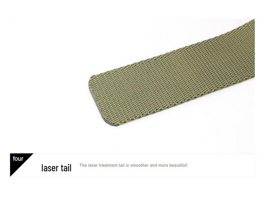 Herren Klassischer Cobra Schnalle Taktischer Nylon Gürtel - Schnellverschluss für Outdoor-Sportarten